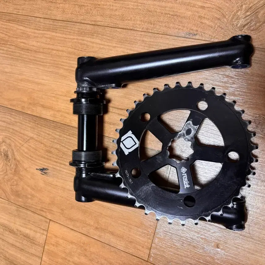 [BUNJANG] Resist BMX Crankset 36T with Odyssey Euro BB / 리지스트 bmx 크랭크 셋 판매