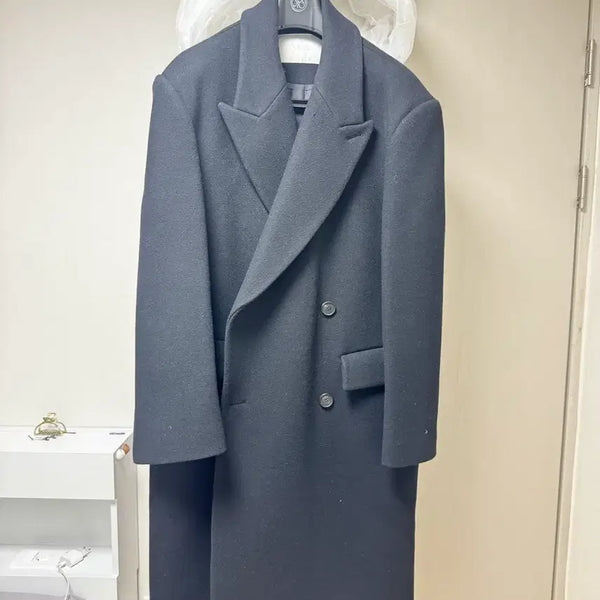 [BUNJANG] Yiyae Classic Double Button Coat / (L) yiyae 이예 클래식 더블 버튼 코트