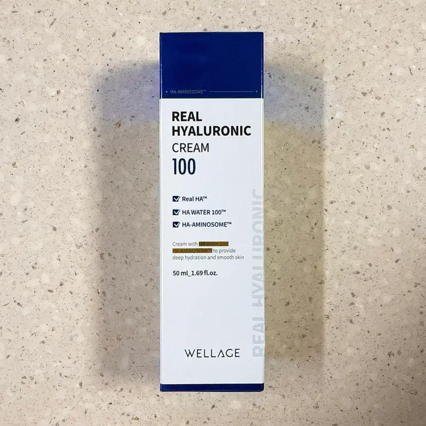 [BUNJANG] Wellage Real Hyaluronic Cream 50ml / [새상품] 웰라쥬 리얼 히알루로닉 크림 50ml