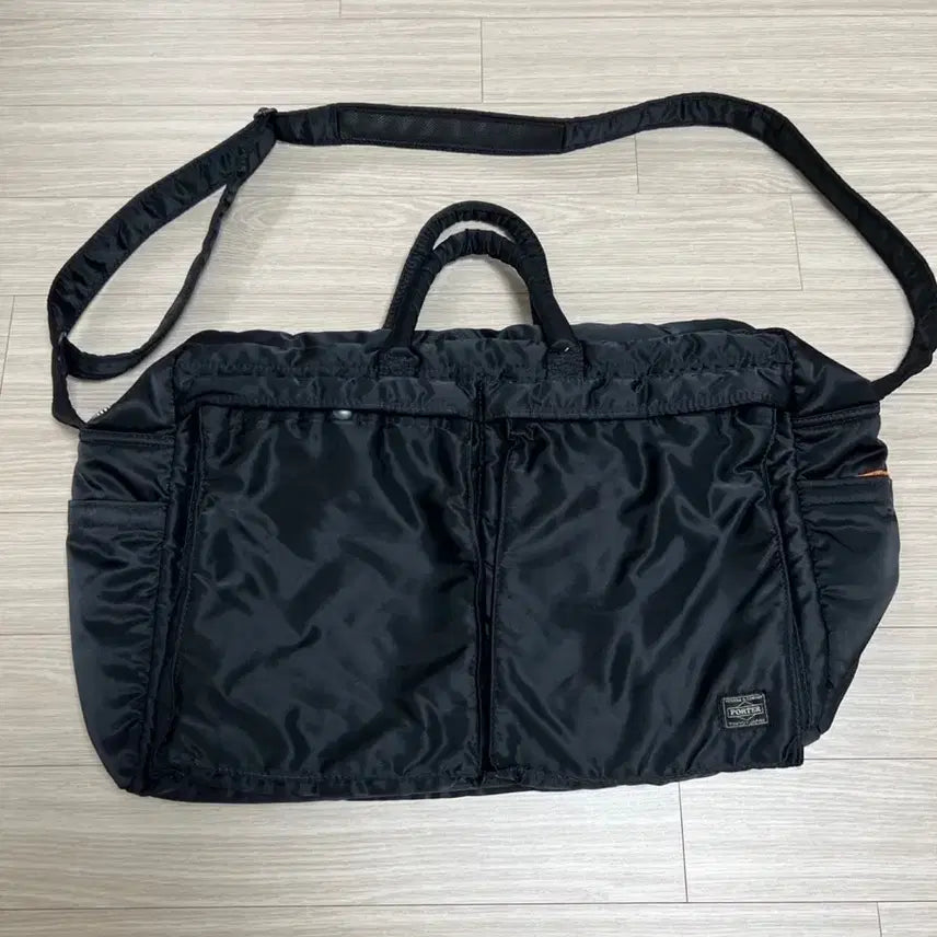 [BUNJANG] PORTER Yoshida Tanker 2-Way Duffle Boston Bag (Black) / PORTER 요시다 포터 탱커 2WAY 더플백 보스턴백(블랙)