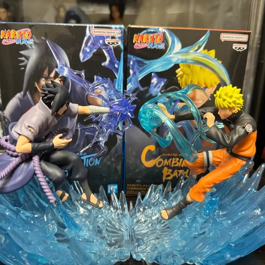 [BUNJANG] Naruto Shippuden Sasuke & Naruto Combination Battle Figure / 나루토 질풍전 피규어 사스케 나루토 콤비네이션 배틀