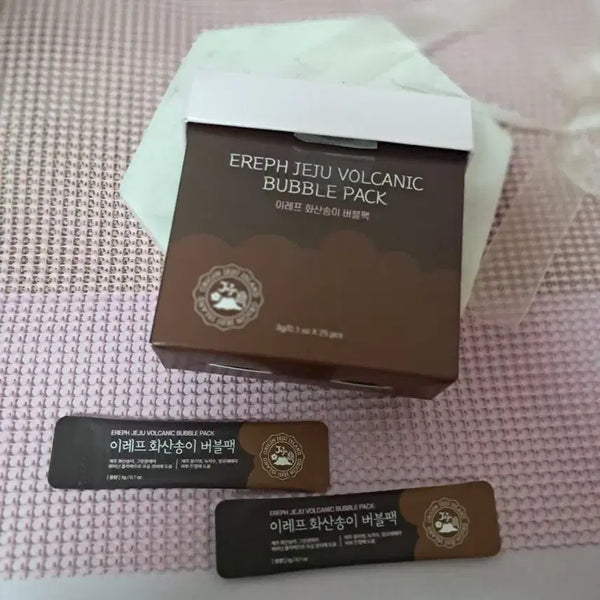 [BUNJANG] Irep Volcanic Clay Bubble Pack / 이레프 화산송이 버블팩