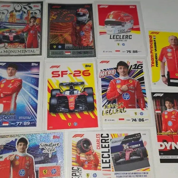 [BUNJANG] F1 Tops Charles Leclerc Bundle Set / 26F1탑스 샤를 르끌레르 일괄판매합니다