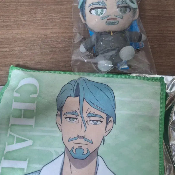 [BUNJANG] G.C.U.X. Charia Bull Chibi Nui & Rakuspa Collaboration Towel Bundle Set / 지쿠악스 샤리아 불 치비누이 + 라쿠스파 콜라보 타월 일괄