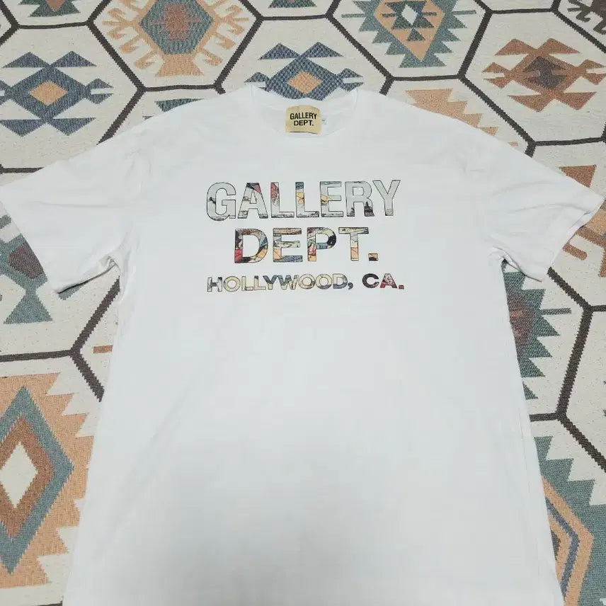 [BUNJANG] Gallery Dept. Souvenir T-Shirt White / [100]갤러리 디파트먼트 수베니어 티셔츠