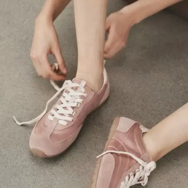 [BUNJANG] Zara Combi Soft Sneakers Pink 38 / (완전새상품) 자라 콤비 소프트 스니커즈 핑크 38