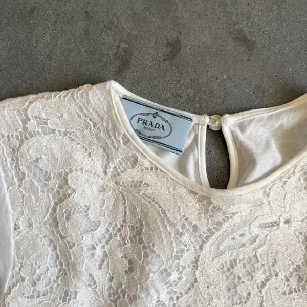 [BUNJANG] PRADA Blouse (Size S) / PRADA 프라다 블라우스 ( S )