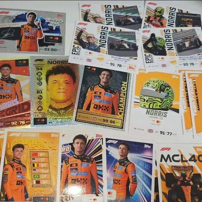 [BUNJANG] 26F1 Tops McLaren Lando Norris Bundle Set / 26F1탑스 맥라렌 란도 노리스 일괄판매합니다