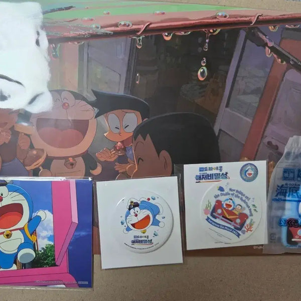 [BUNJANG] Doraemon Movie Theater Special Edition Poster Bundle Set / 일괄)도라에몽 극장판 특전 포스터 포함 5종