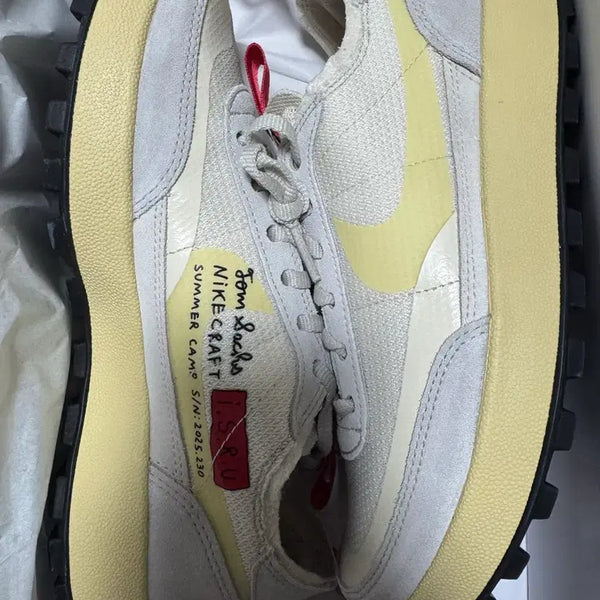 [BUNJANG] Nike x Tom Sachs General Purpose Shoe Grey Yellow / 나이키 x 톰 삭스 제너럴 퍼포즈 슈 그레이 옐로우 m255(w260)