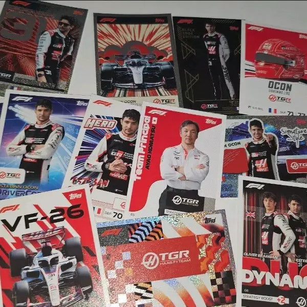 [BUNJANG] 26F1 Esteban Ocon Top's Trading Card Bundle Set / 26F1탑스 하스 에스테반 오콘 일괄판매