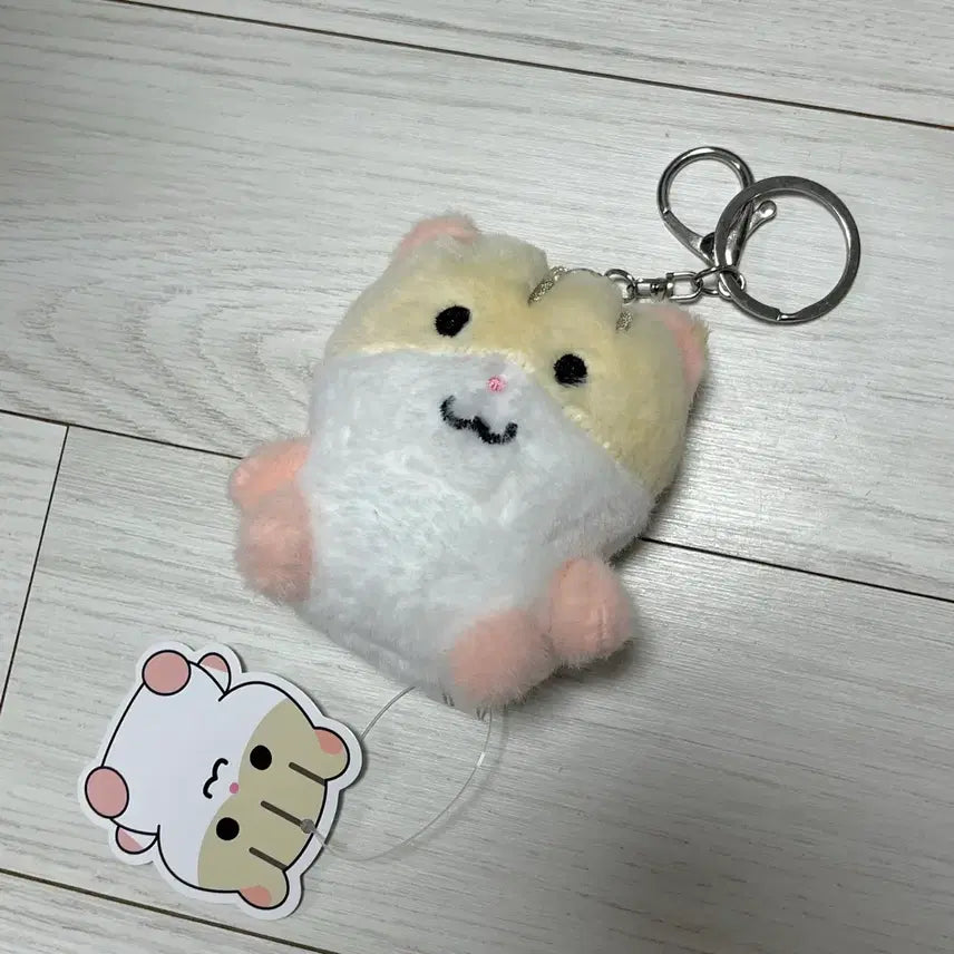 [BUNJANG] Hamrangi 8cm Hamster Plush Keychain / 깜찍한 햄랑이 8cm 햄스터 인형 키링
