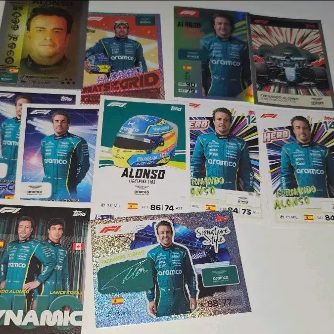 [BUNJANG] Fernando Alonso 2026 Topps Astromart Bundle Set / 26F1탑스 애스터마틴 페르난도 알론소 일괄판매합니다