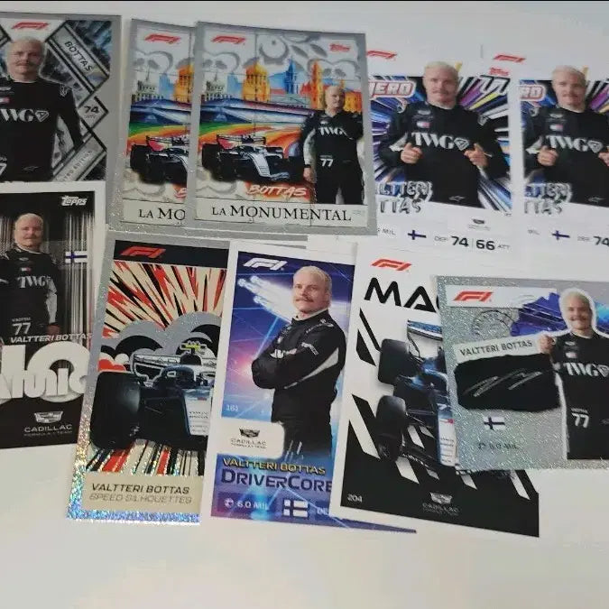 [BUNJANG] F1 Tops Cadillac Valtteri Bottas Bundle / F1탑스 캐딜락 발테리 보타스 일괄판매합니다