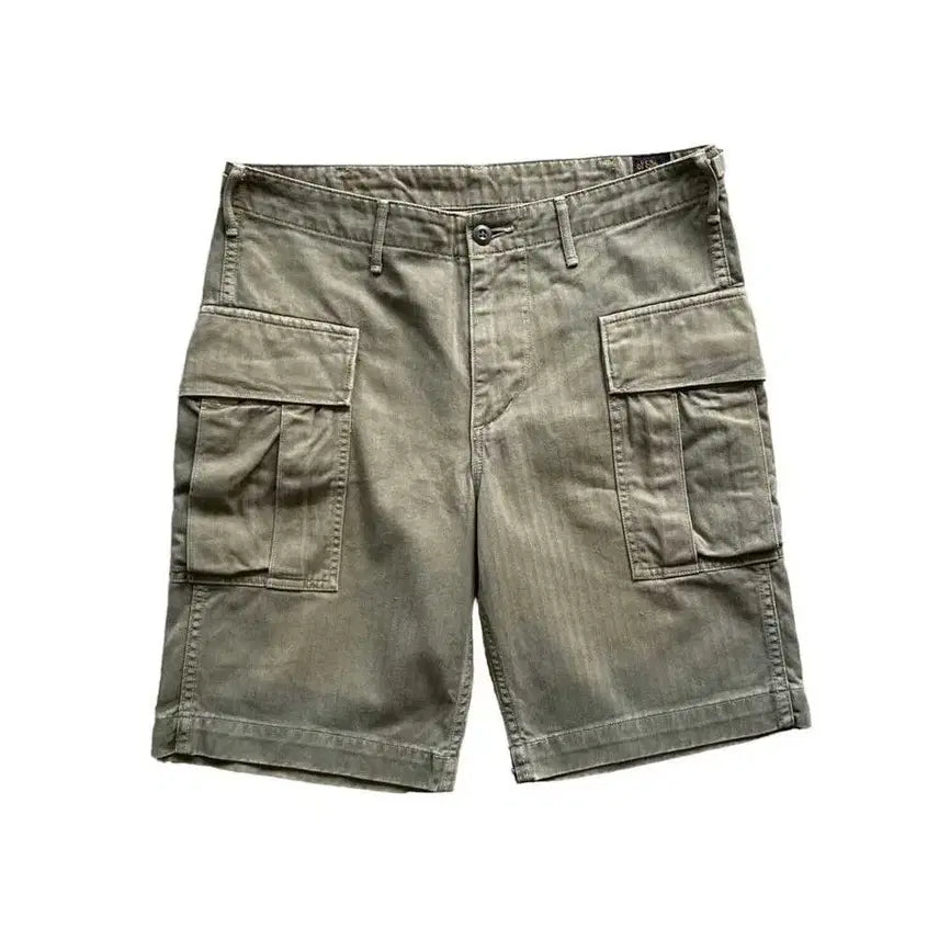 [BUNJANG] orslow US Army 2-Pocket Cargo Shorts Zipper Fly / orslow 오어슬로우 us army 2포켓 카고 쇼츠 지퍼플라이
