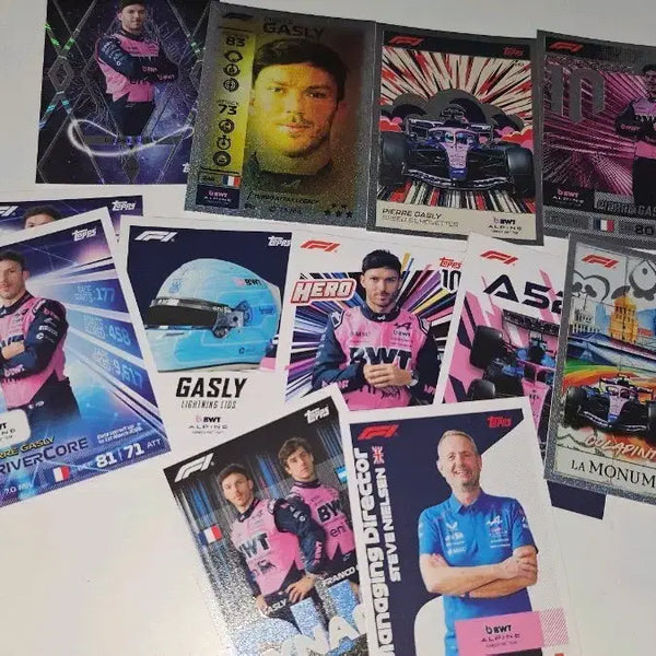 [BUNJANG] F1 Tops Alpine Pierre Gasly Bundle Set / 26F1탑스 알핀 피에르 가슬리 일괄판매