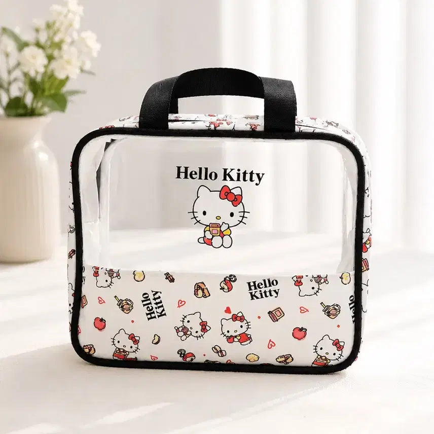 [BUNJANG] Kitty Clear Pouch / 키티 투명 파우치