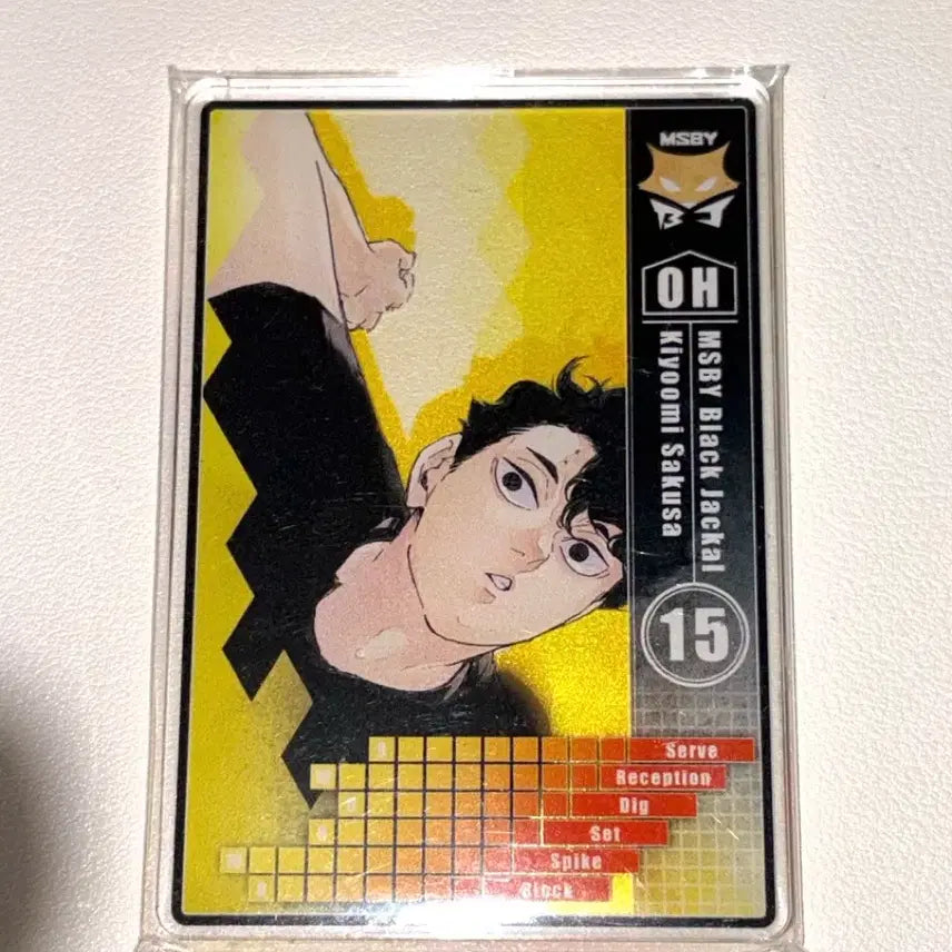 [BUNJANG] Haikyuu!! Kiyoomi Sakusa Itachiyama Card Goods Figure Acrylic Stand / 하이큐 스테이터스 사쿠사 키요오미 이타치야마 카드 굿즈 피규어 아크릴