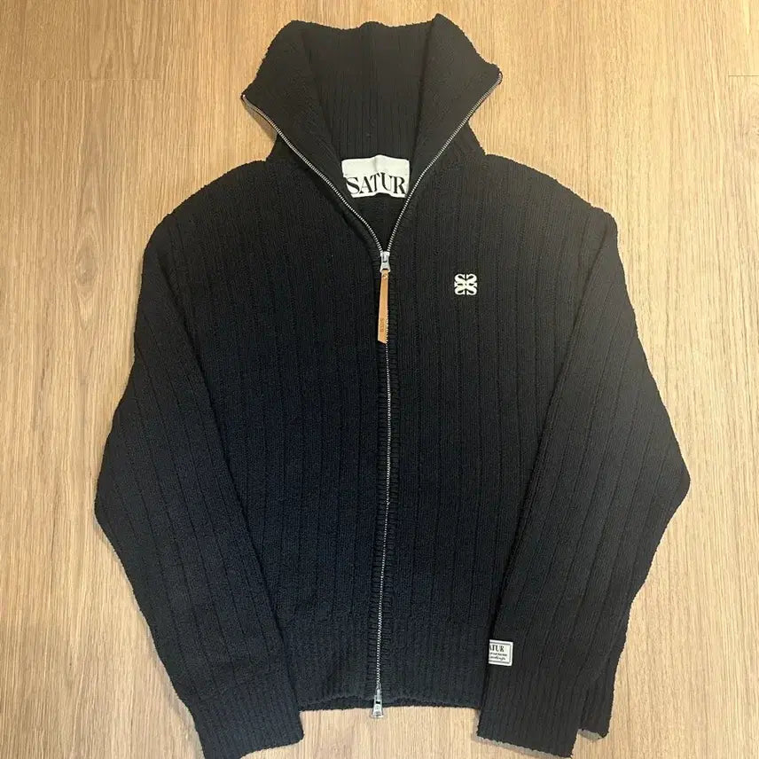 [BUNJANG] Setter Faro Boucle Knit Zip-Up (L) / 세터 파로 부클 니트 집업 L
