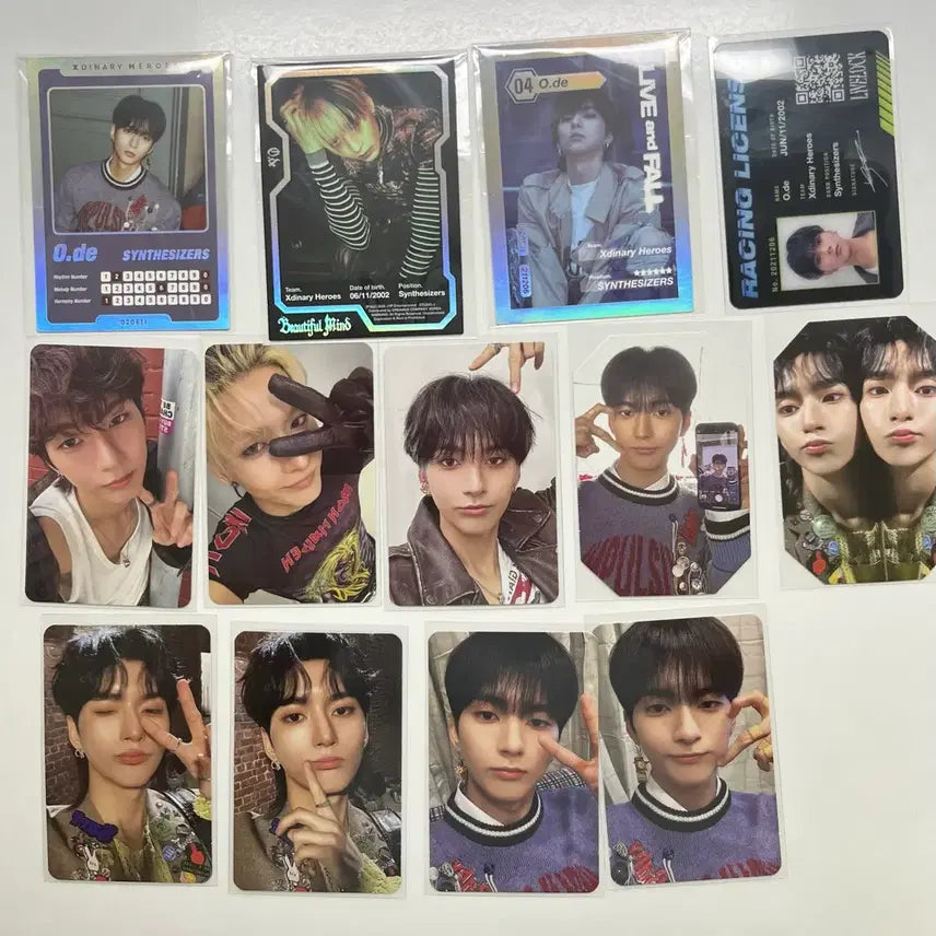[BUNJANG] XDINARY HEROES XH OD Photocard Bundle Set / 엑스디너리히어로즈 엑디즈 오드 포카 일괄 판매