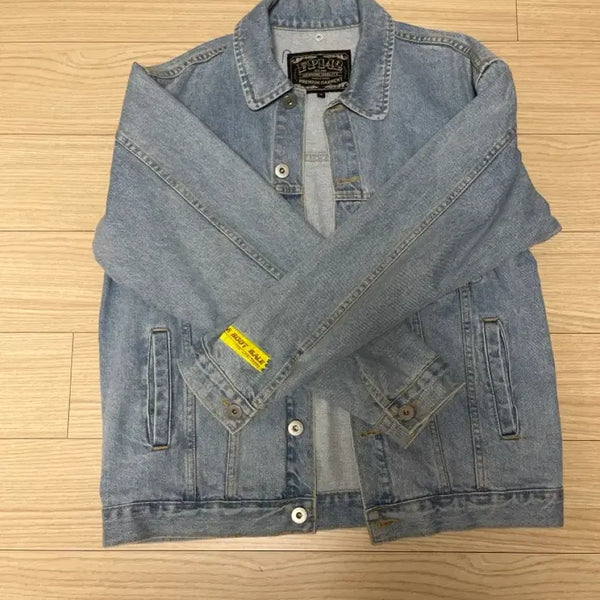 [BUNJANG] PEPPER Jeans Hooded Jacket / 페플 연청자켓