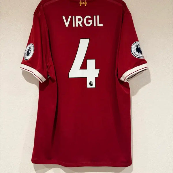 [BUNJANG] Liverpool Virgil van Dijk 17/18 Player Issue Jersey / 17/18 리버풀 반다이크 유니폼