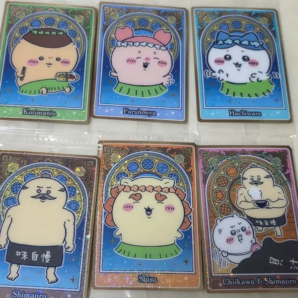 [BUNJANG] Chiikawa Mermaid Island Wafer Card Bundle Set / (일괄)치이카와 인어섬 웨하스 카드