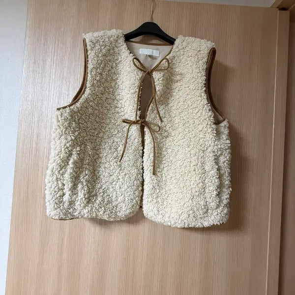 [BUNJANG] Zara Fleece Vest / 자라 양털 베스트