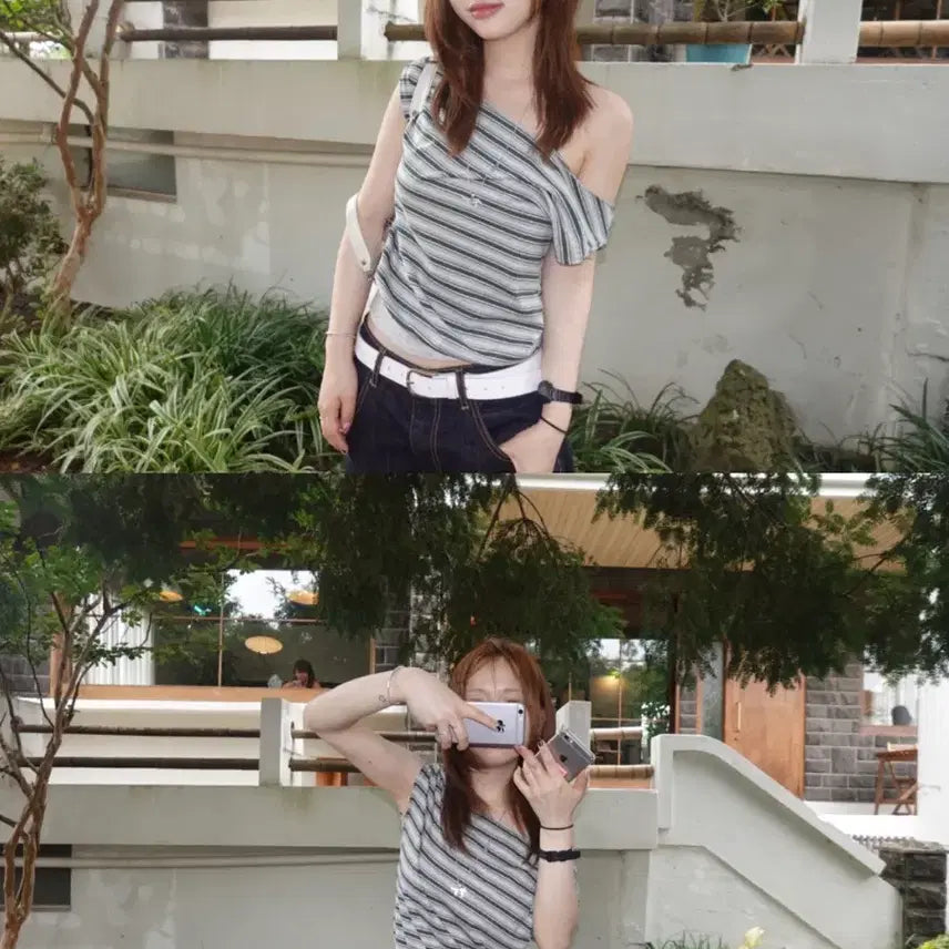 [BUNJANG] Ourcabinet Arco Off Tee / (새상품) ourcabinet arco off tee