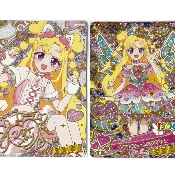 [BUNJANG] Onegai Eye Free 1st Edition Inori Signed Card Bundle Set / [일괄] 오네가이 아이프리 오네프리 1탄 이노리 사인 카드