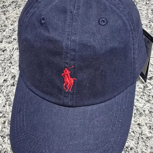[BUNJANG] Polo Ralph Lauren Navy Bear Embroidery Baseball Cap / 폴로 랄프로렌 네이비 볼캡