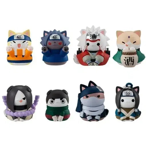 [BUNJANG] Naruto Nyanko Sensei 8 Types Figure Set / (택포9)나루토 냥코 센세 피규어 8종 세트