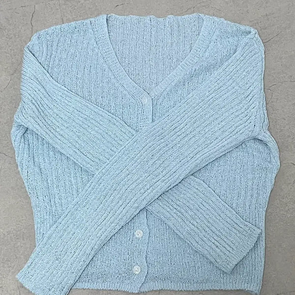 [BUNJANG] Modi Mood Boucle Cardigan Mint / 모디무드 부클 가디건 민트