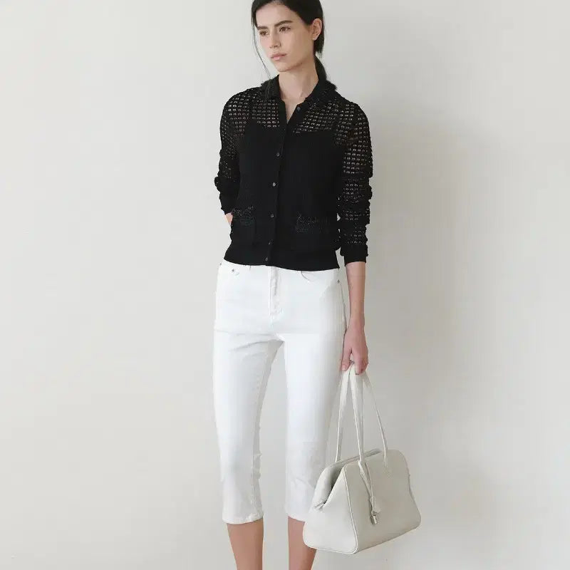 [BUNJANG] Lapla New York Pants Ivory S / 라플라 lapla 뉴욕팬츠 아이보리 S