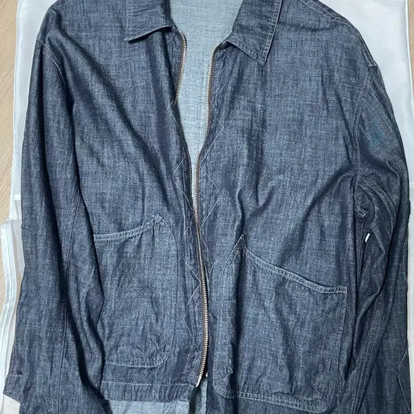 [BUNJANG] Polilteru Indigo Swing Top / (2) 폴리테루 인디고 스윙탑