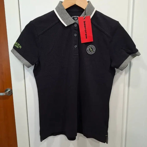 [BUNJANG] Intercrew Collar T-shirt Black Size S / 인터크루 카라티 블랙 S(90사이즈)(새상품)