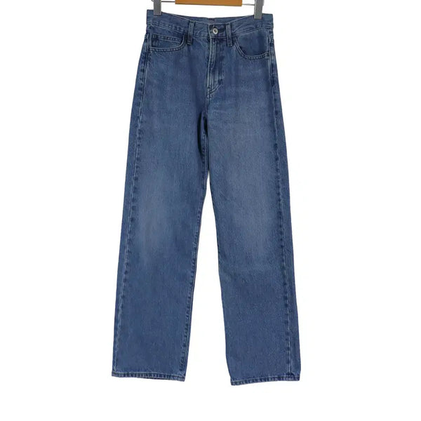 [BUNJANG] JW Anderson x Uniqlo Wide Denim Pants - Medium Wash, Size S / JW ANDERSON 유니클로 와이드 데님 팬츠 S 청바지