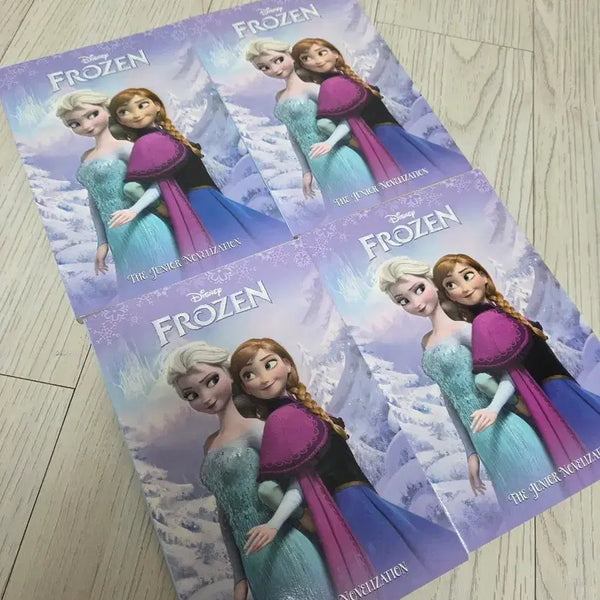 [BUNJANG] Disney Frozen The Junior Novelization Set (4 Books) / 영어도서)디즈니 겨울왕국 4권 일괄