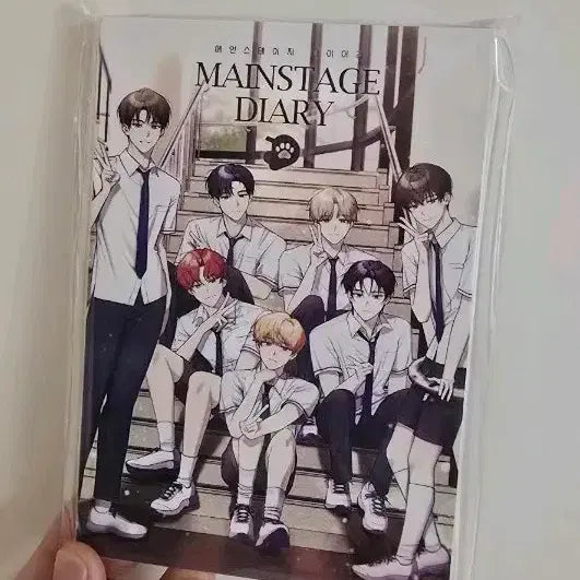 [BUNJANG] Webtoon 'Debut or Die' Dalya's Postcard Book Main Stage Diary (Sealed) / 미개봉) 데못죽 달야님 엽서북 메인스테이지 다이어리