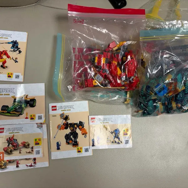 [BUNJANG] LEGO Ninjago Bulk Lot - 4 Sets / 레고 닌자고 벌크 4개 일괄