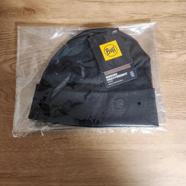 [BUNJANG] BUFF Merino Heavyweight Beanie Solid Black / BUFF 버프 메리노 헤비웨이트 비니 솔리드 블랙