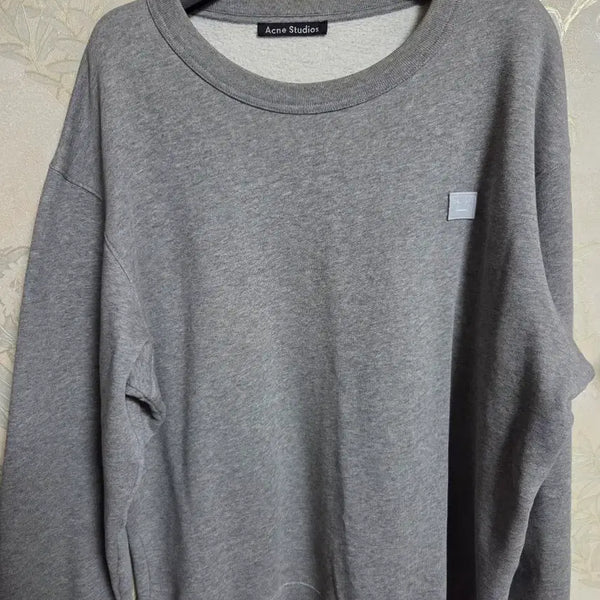 [BUNJANG] Acne Studios Sweatshirt Grey / 아크네 스튜디오 맨투맨 그레이