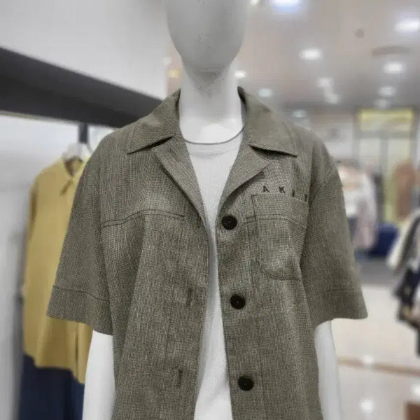 [BUNJANG] Anne Klein Embroidered Detail Linen Jacket / 앤클라인(Anne Klein) 자수디테일 린넨자켓 프리사이즈 새상품