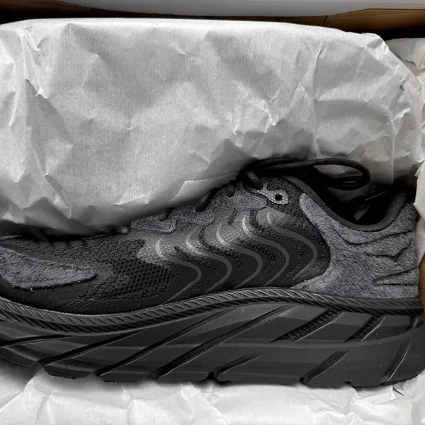 [BUNJANG] Hoka Clifton LS Black Asphalt Running Shoes / 호카 클리프톤 LS 블랙 아스팔트 새상품