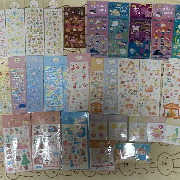 [BUNJANG] YooShoongShoong Seal Sticker Bundle Set / 유슝슝 씰스티커 일괄 판매합니다
