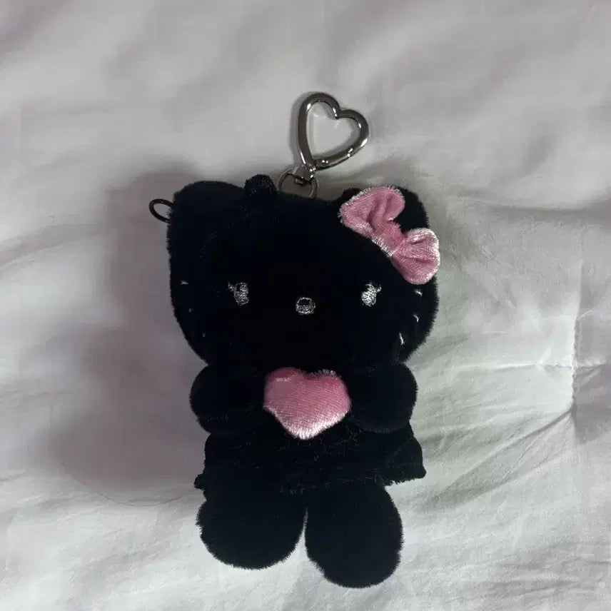 [BUNJANG] Filimili Devil Kitty Mascot Plush Keychain / 필리밀리 악마 키티 마스코트 인형 키링