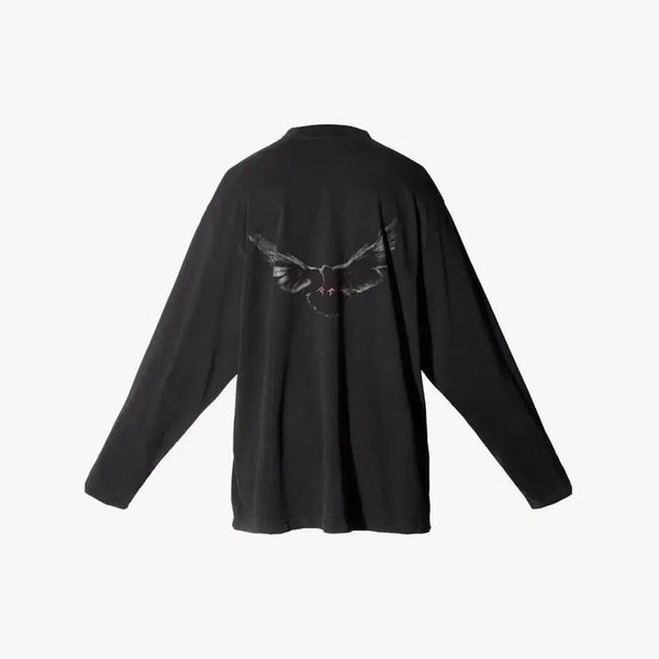 [BUNJANG] YZY GAP Engineered by Balenciaga Dove Long Sleeve T-shirt Black / [M] 이지 갭 엔지니어드 바이 발렌시아가 도브 롱슬리브 티셔츠 블랙