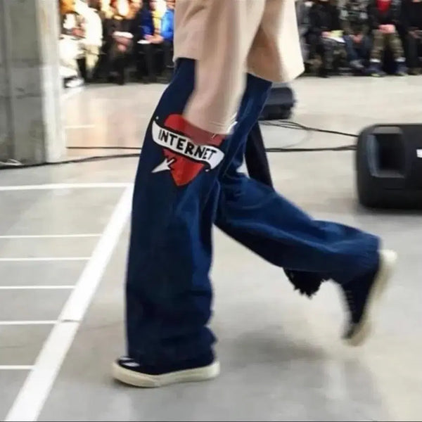 [BUNJANG] Sunnei Heart Denim Jeans Size S / 써네이 하트 데님