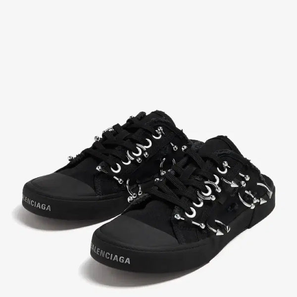 [BUNJANG] Balenciaga Paris Mule Piercing Version Size 38 / 발렌시아가 파리스 뮬 38 (피어싱버전)