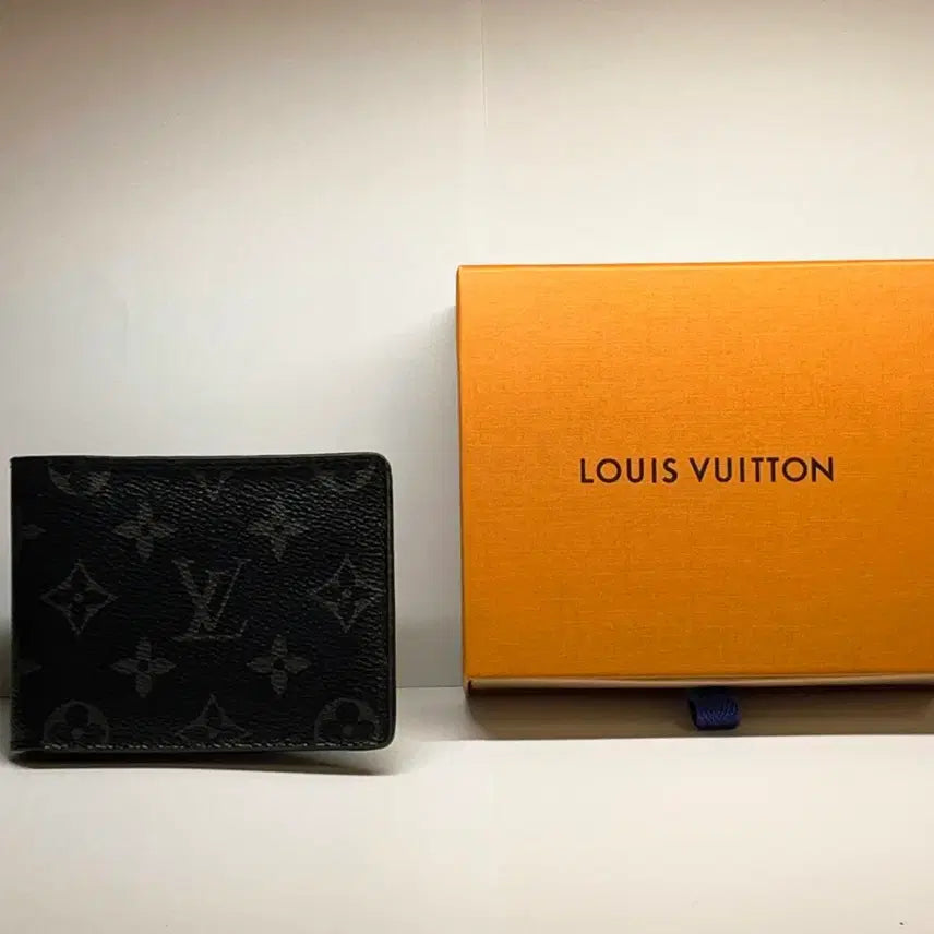 [BUNJANG] Louis Vuitton Slender Wallet Monogram Eclipse / (2번사용&풀박스)루이비통슬렌더월렛 모노그램이클립스